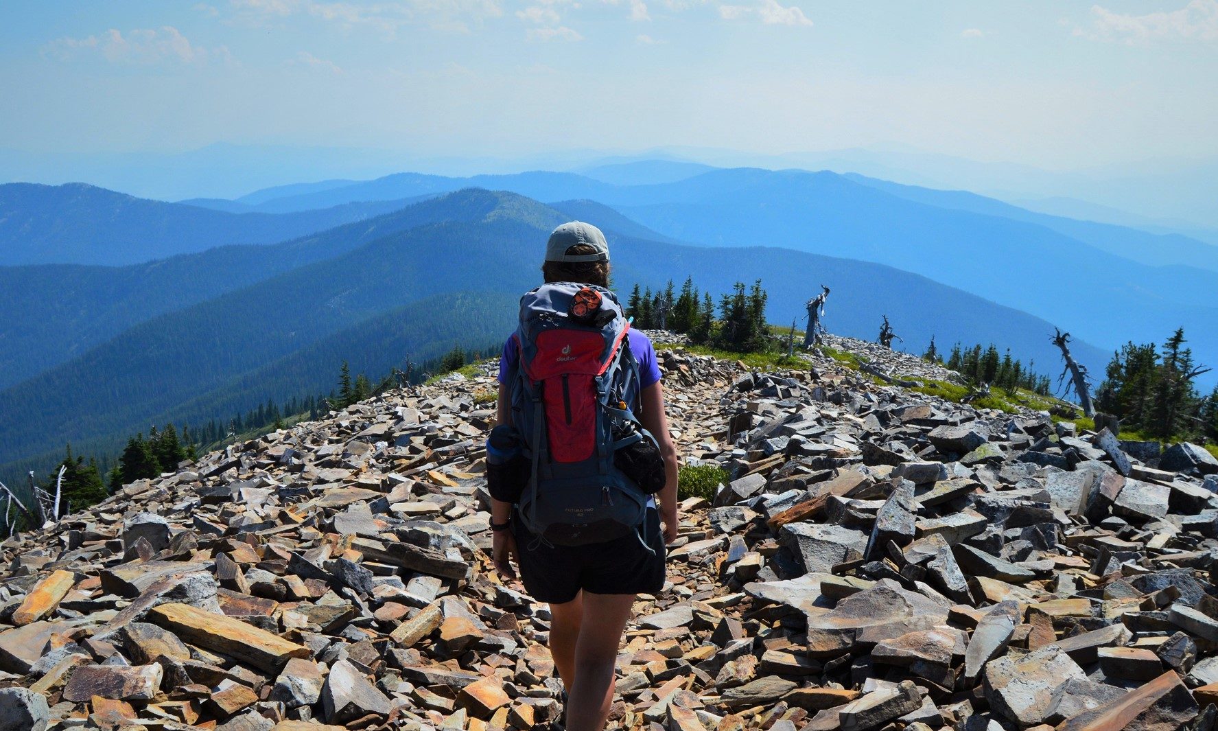 Hikers enjoy a day on Abercrombie Mountain in a Colville National Forest Roadless Area. Photo Craig Romano e1562800513550