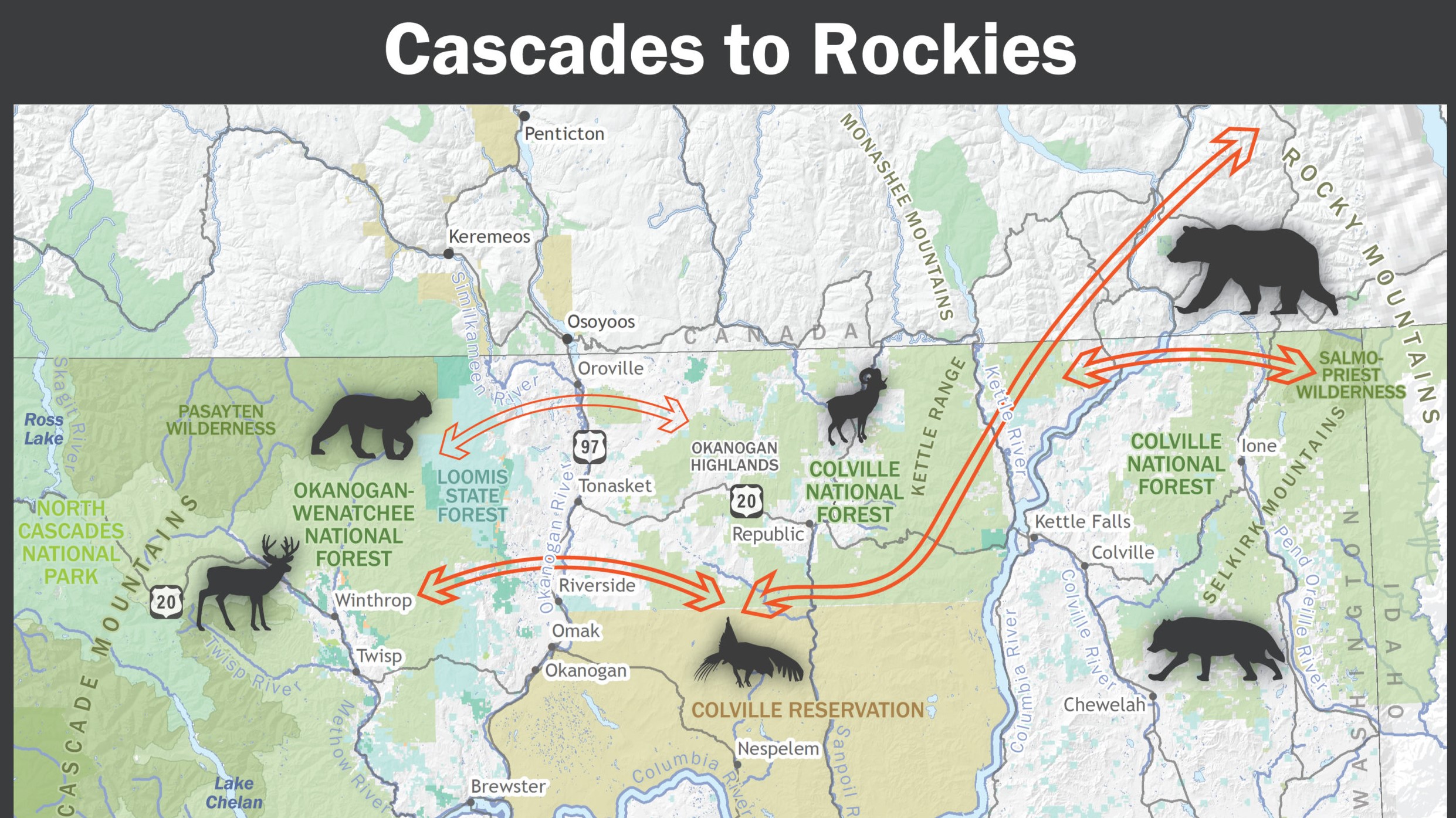 Cascades to Rockies Map 2020 cropped