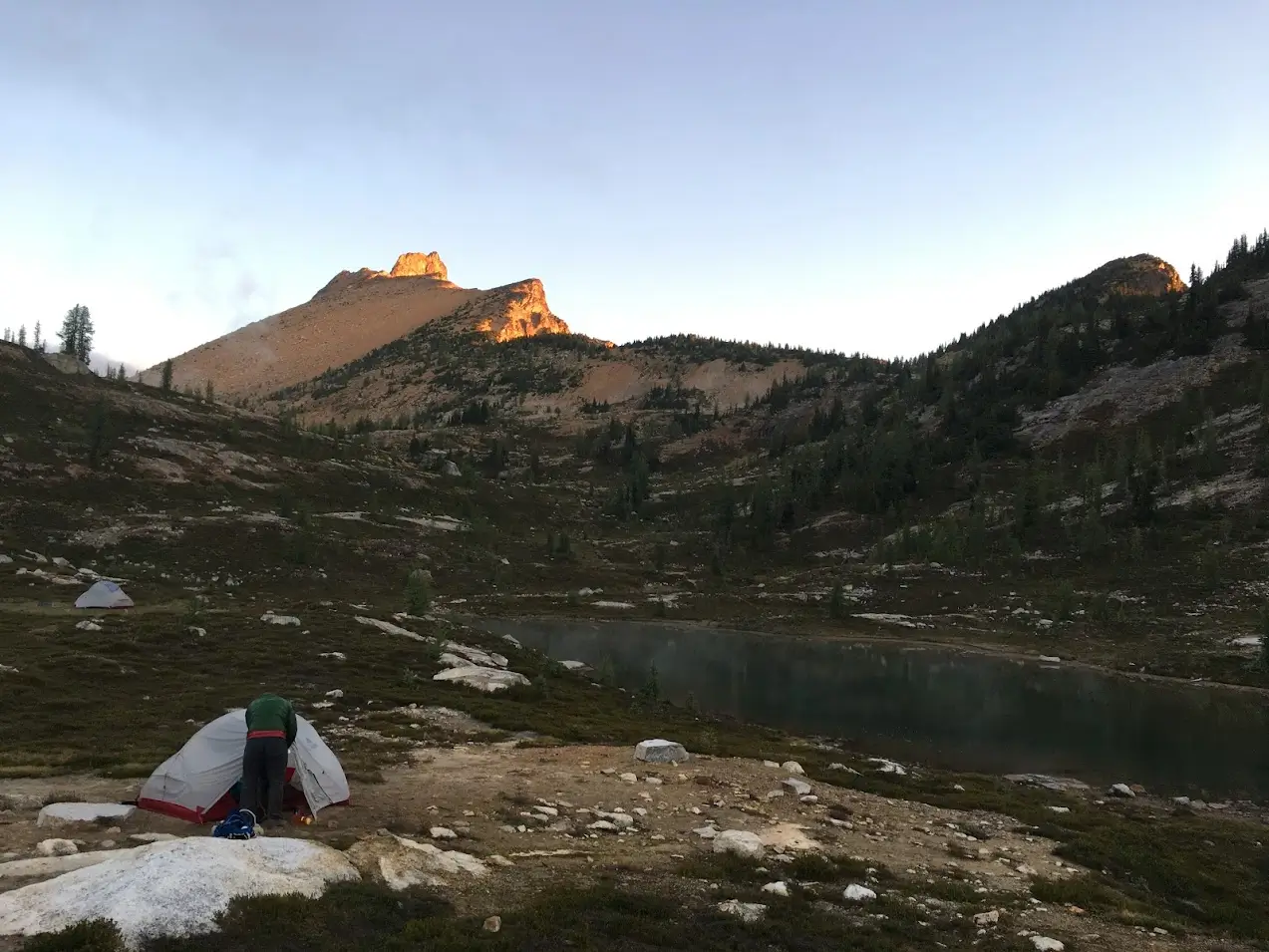Alpine camping Julia Syi